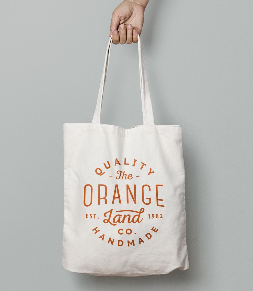 Top View of Two Tote Bags Mockup (FREE) - Resource Boy