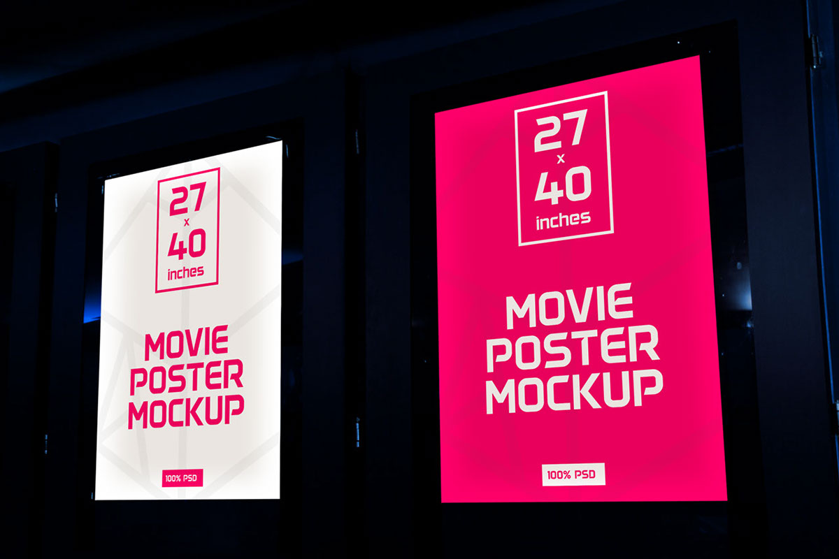 Download Movie Posters Mockup Mockup World Yellowimages Mockups