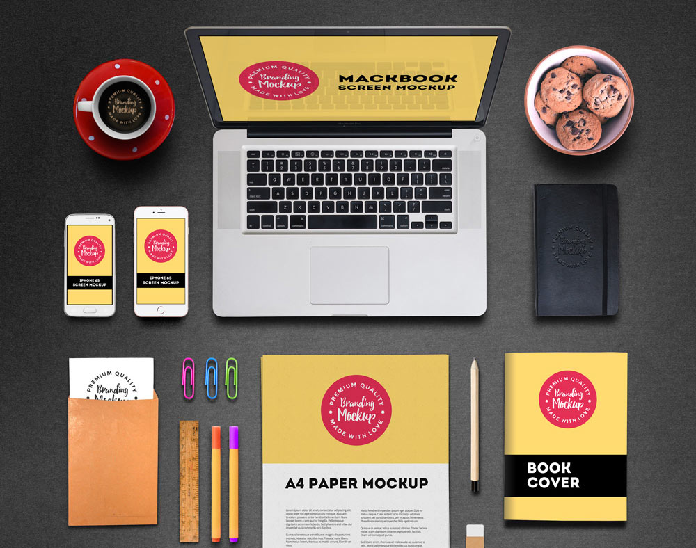 New Free Mockups – Branding and Identity Mockup – Download Now