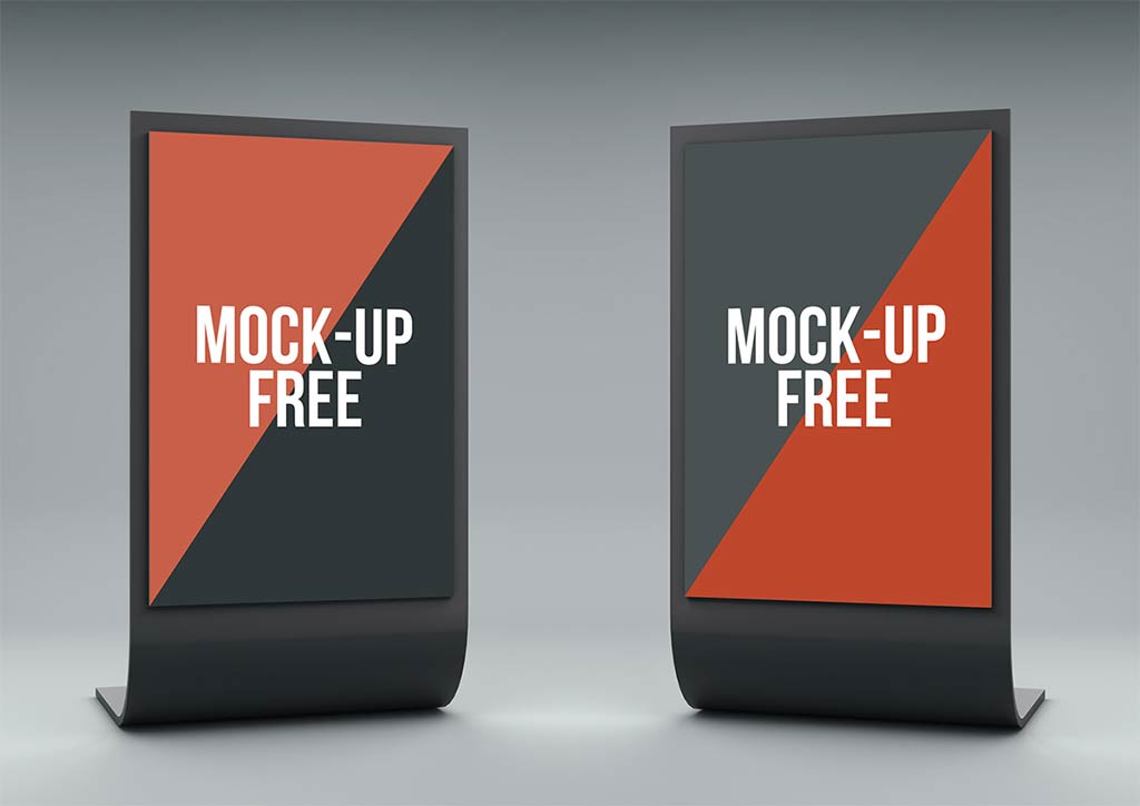 New Free Mockups – Stand Display Mockup – Download Now