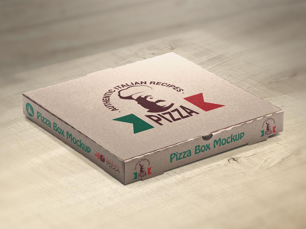 Pizza Box Mockup By Tirapir Graphicriver
