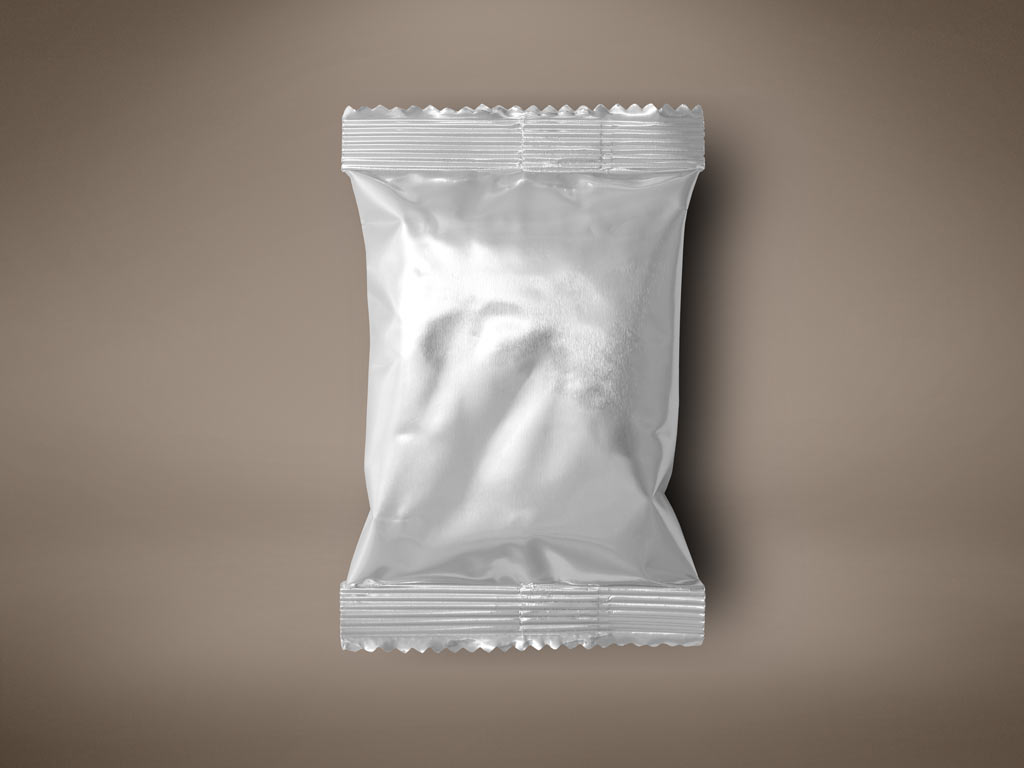 Download Aluminium Package Bag Mockup | Mockup World
