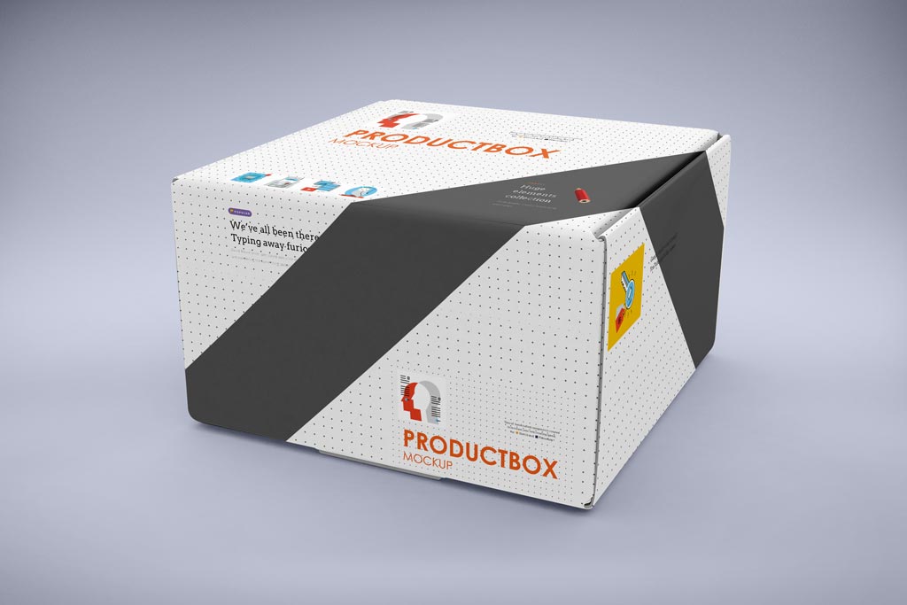 Download Big Carton Box Mockup | Mockup World