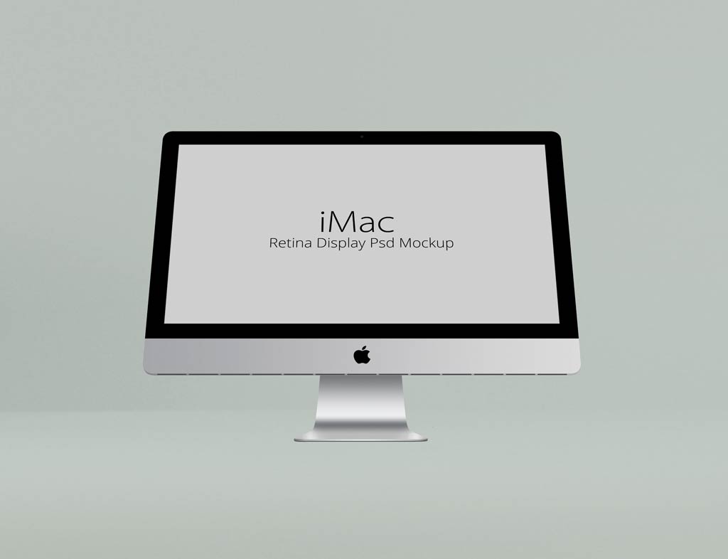 New Free Mockups – Set of iMac Retina Display Mockups – Download Now