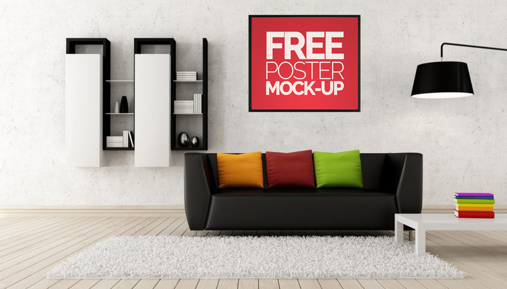 Download Minimal Poster Mockup | Mockup World
