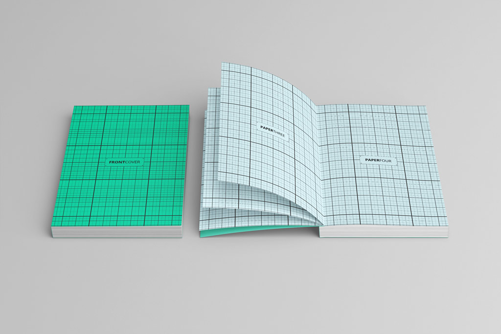 Open And Closed Softcover Book Mockup Mockup World