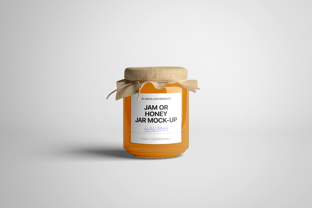 Download Honey Jar Mockup | Mockup World
