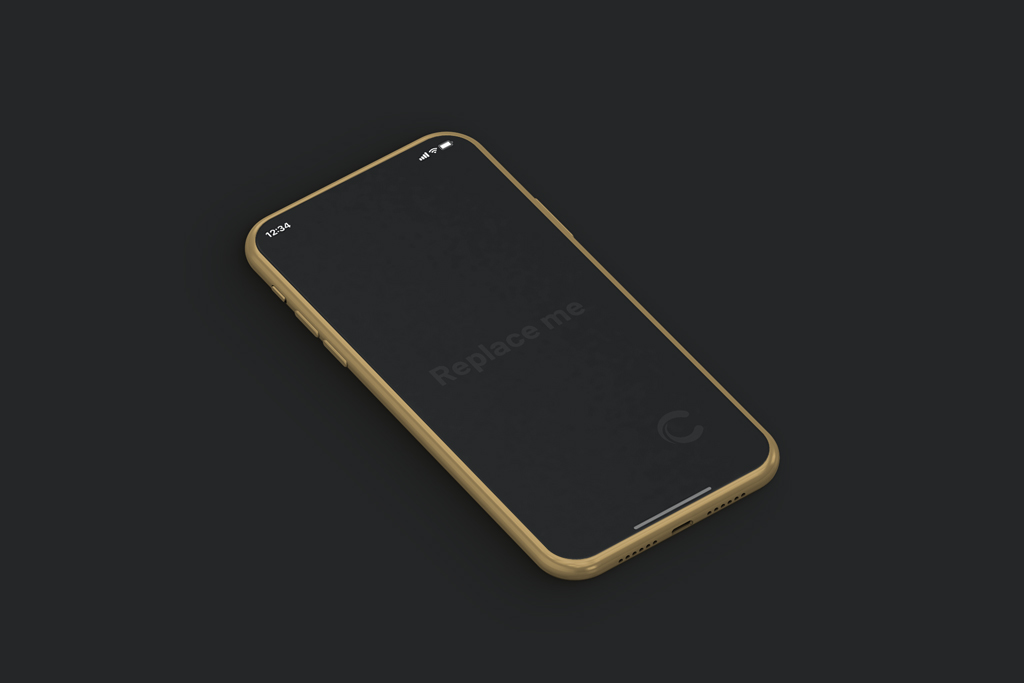 Download Isometric iPhone 11 Mockup | Mockup World