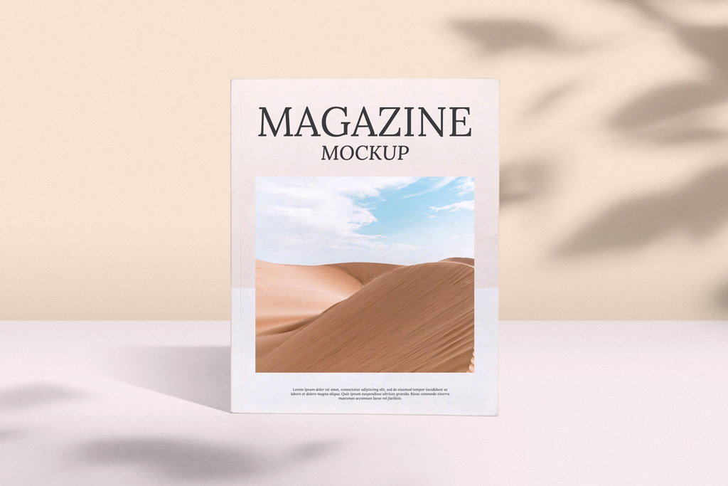 magazine cover mockup Mockup books psd template