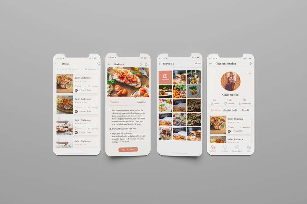 New Free Mockups – iPhone UI Screens Mockup Set – Download Now