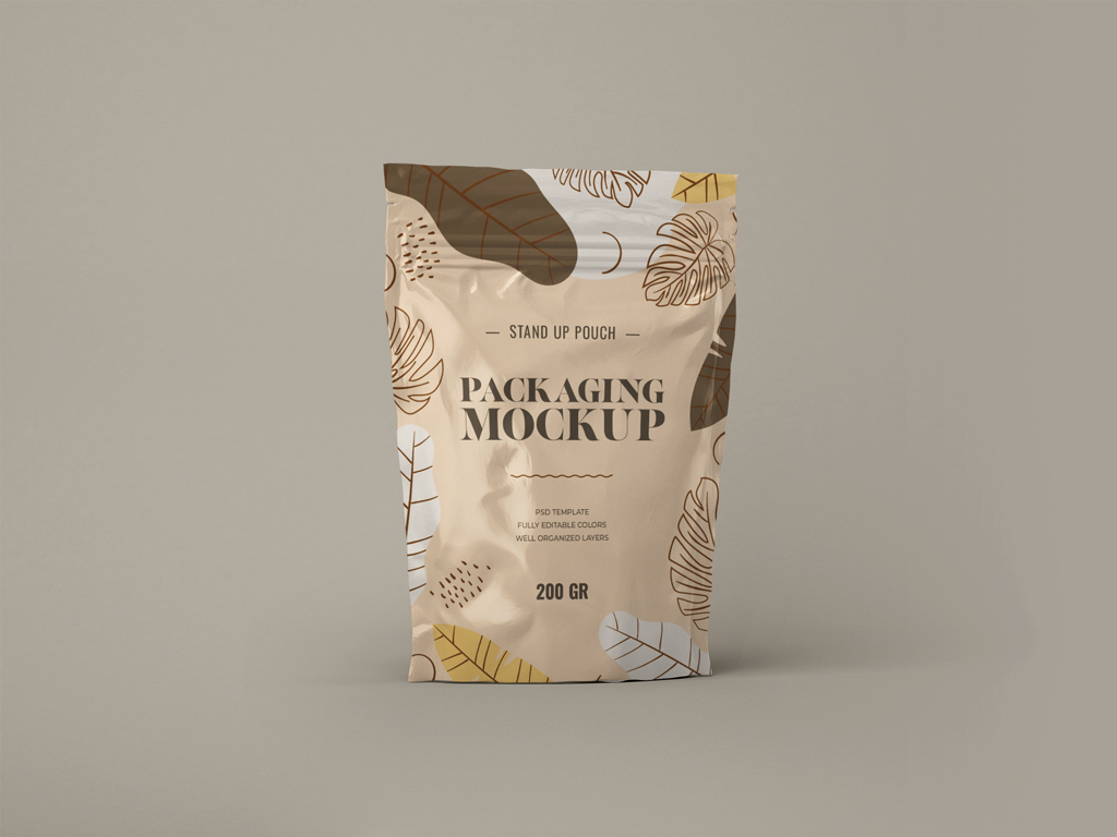 New Free Mockups – Sealed Pouch Pack Mockup – Download Now