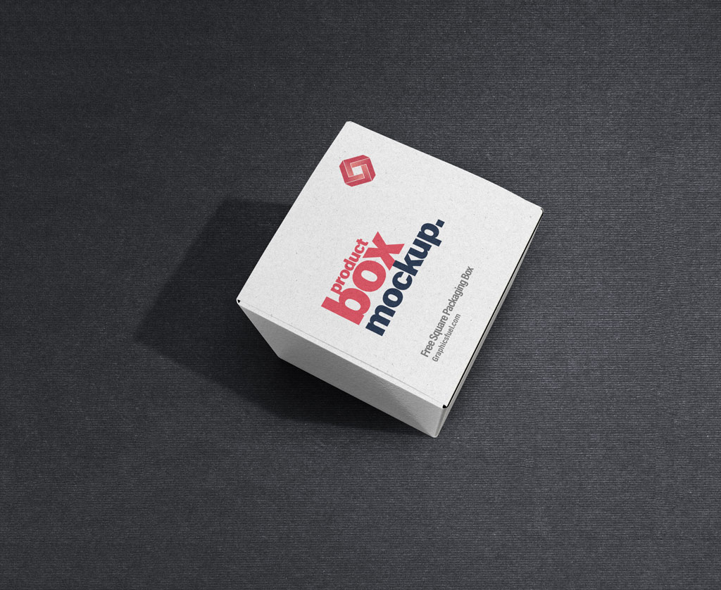 New Free Mockups – Square Product Box Mockup – Download Now
