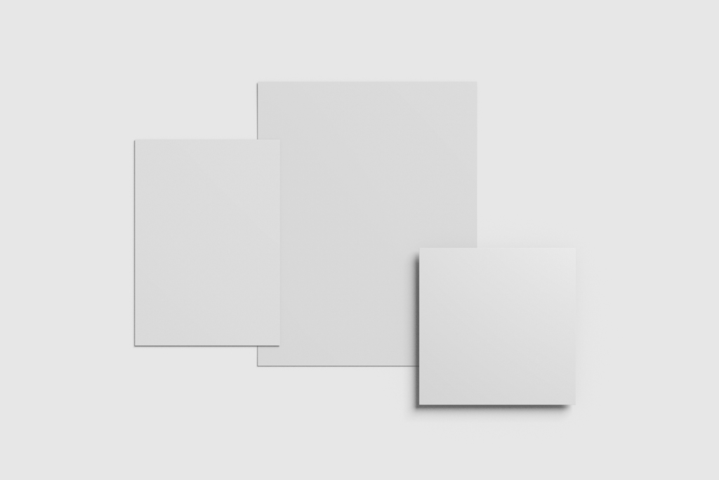 Download Free Sheets of Paper Mockup
