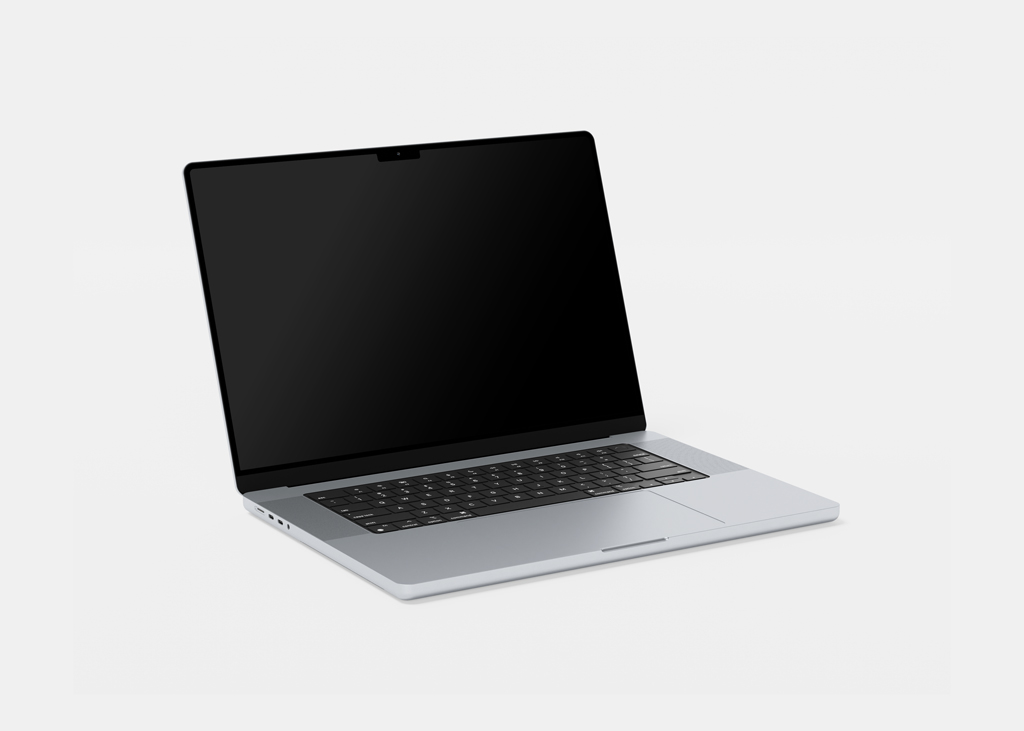 Download Free M2 MacBook Pro 16″ Mockup Set