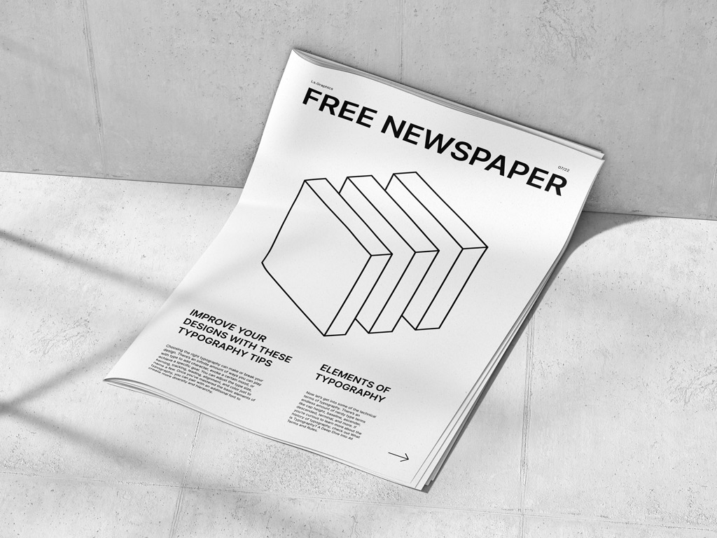 Newspaper Mockup Mockup World Newspaper mockup mockup world