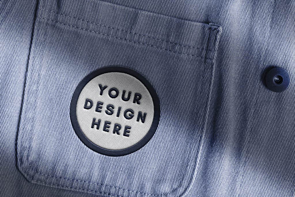 New Free Mockups – Embroidered Patch Mockup – Download Now