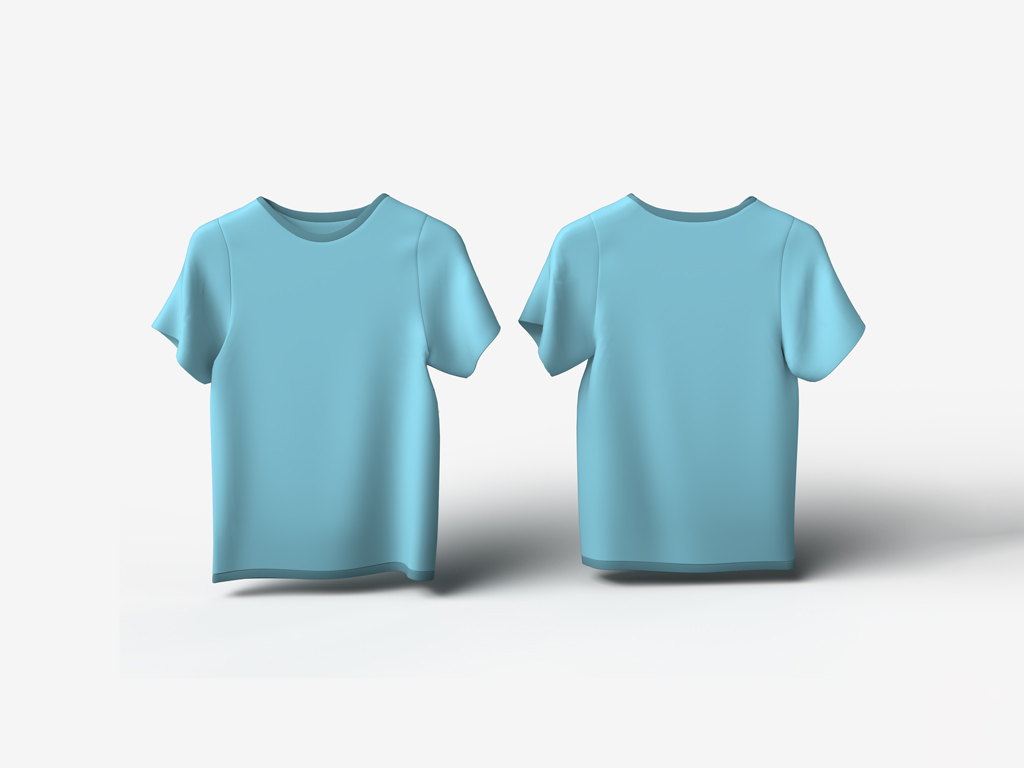 New Free Mockups – T-Shirt (Front and Back) Mockup – Download Now