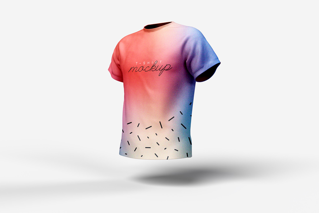 New Free Mockups – Floating T-Shirt Mockup – Download Now