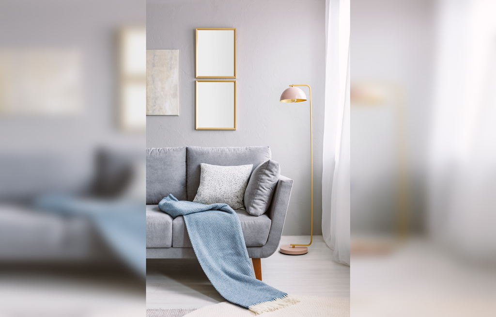 New Free Mockups – Two Picture Frames in Living Room Mockup Generator – Download Now