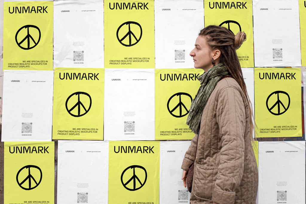 New Free Mockups – Urban Poster Wall Mockup – Download Now