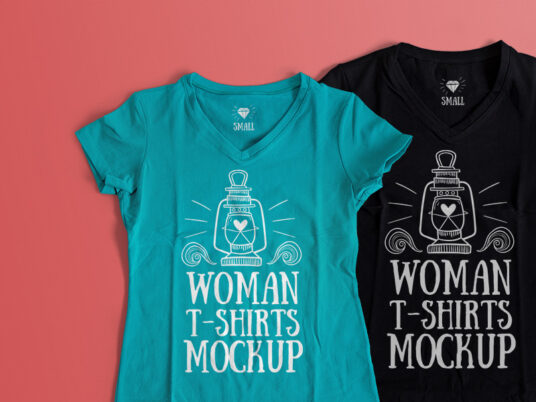 Bulk radiator Forstyrrelse Set of Women T-Shirt Mockups - Mockup World