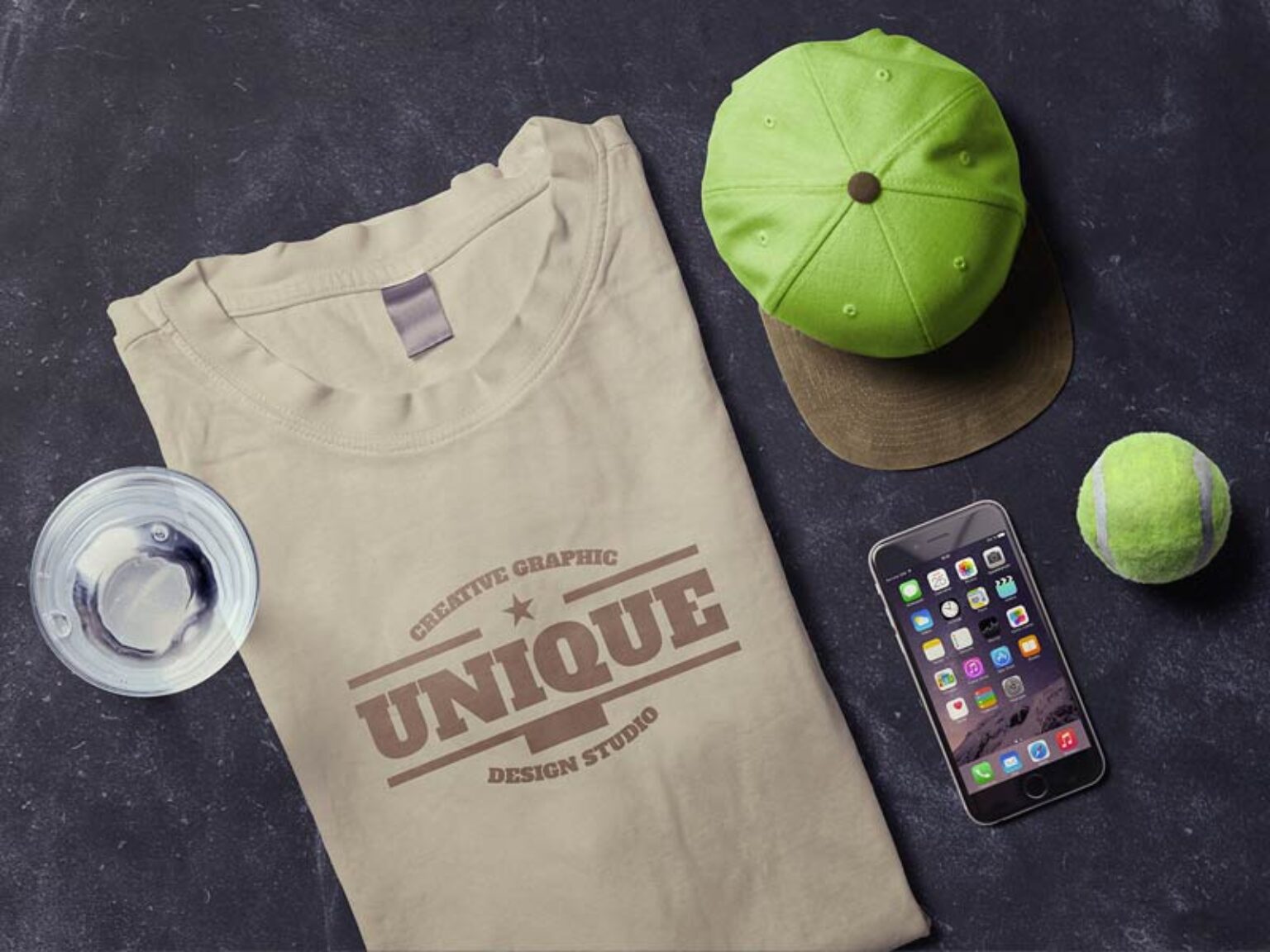 Download T-Shirt and iPhone Scene Mockup | Mockup World