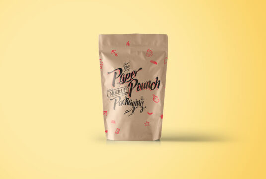Download Paper Pouch Packaging Mockup Mockup World PSD Mockup Templates