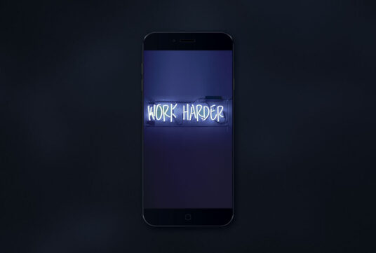 Download Fully layered black iPhone Mockup | Mockup World