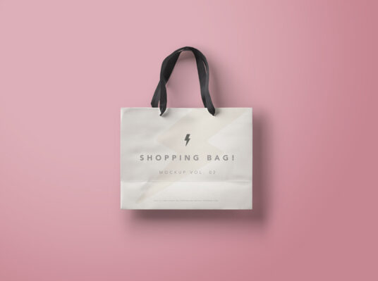 Download Branded Paper Shopping Bag Mockup | Mockup World