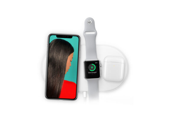 Download iPhone X on AirPower Mat Mockup | Mockup World
