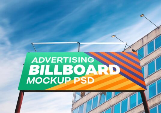 free billboard street mockup psd 536x0 c default 36 Mockups de Banner e Outdoor Gratuitos