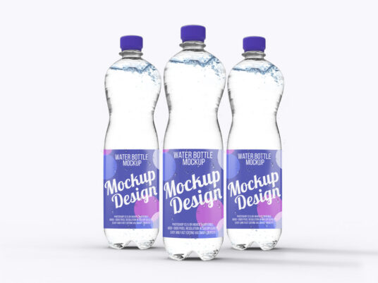Download Water Bottle Mockup Set Mockup World PSD Mockup Templates