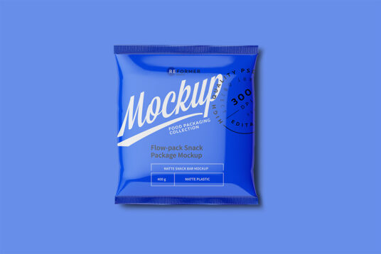 Download Chip or Snacks Bag Mockup | Mockup World