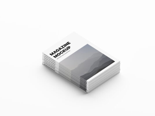 Download Magazine Stack Mockup Mockup World PSD Mockup Templates
