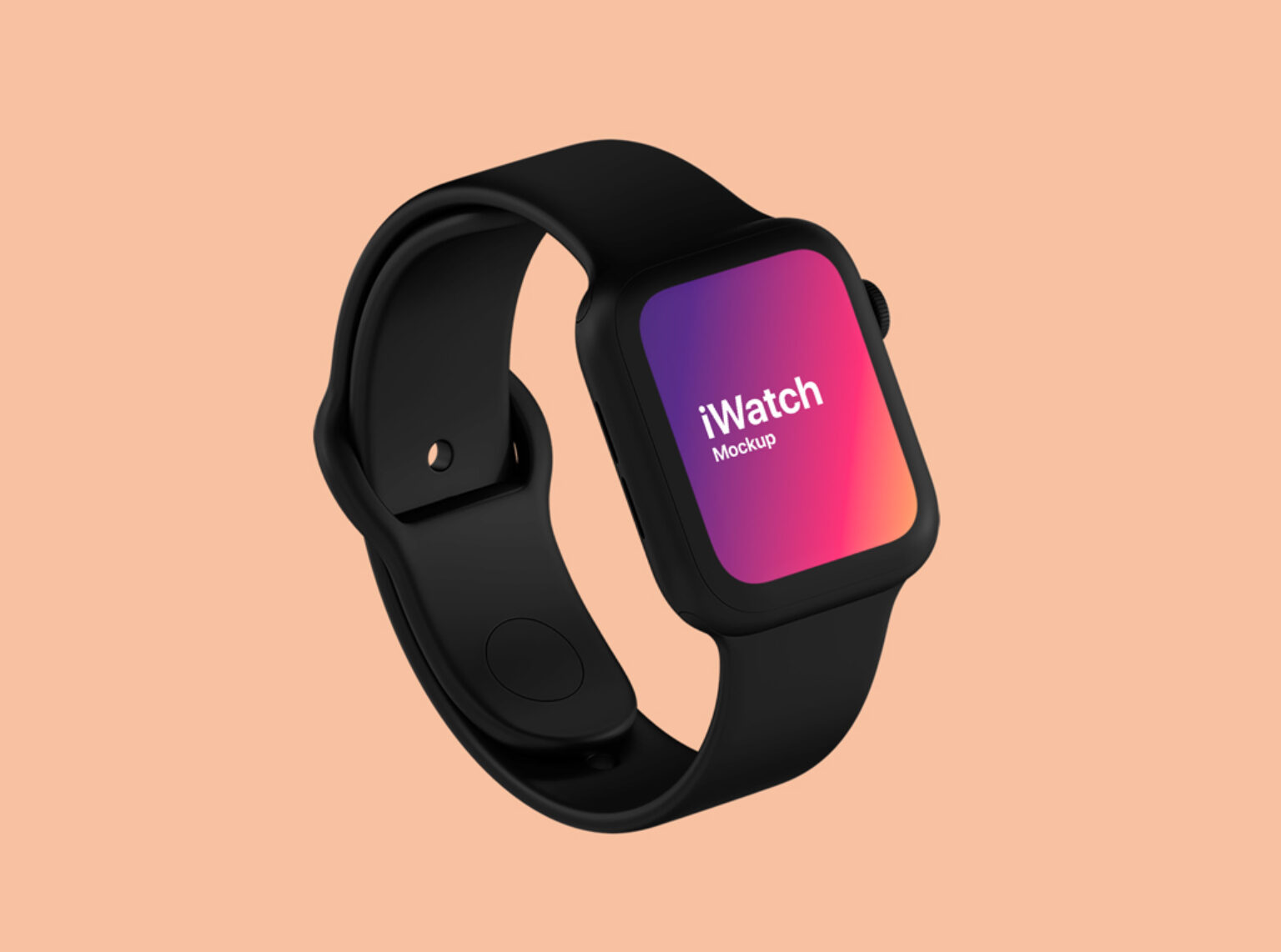 Download Apple Watch with Rubber Band | Mockup World