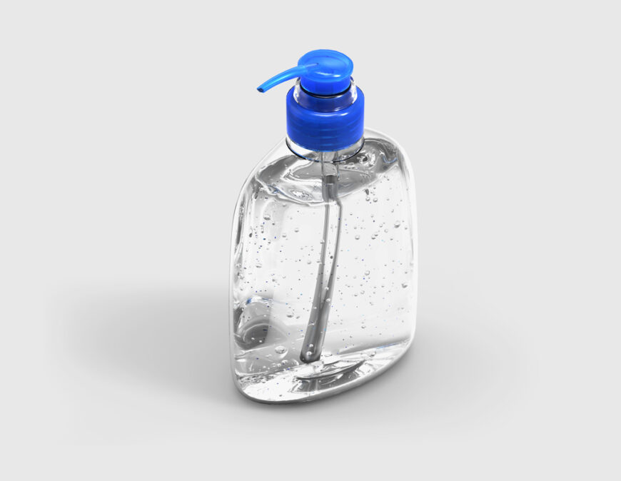 Hand Sanitizer Bottle Mockup Bundle | Mockup World