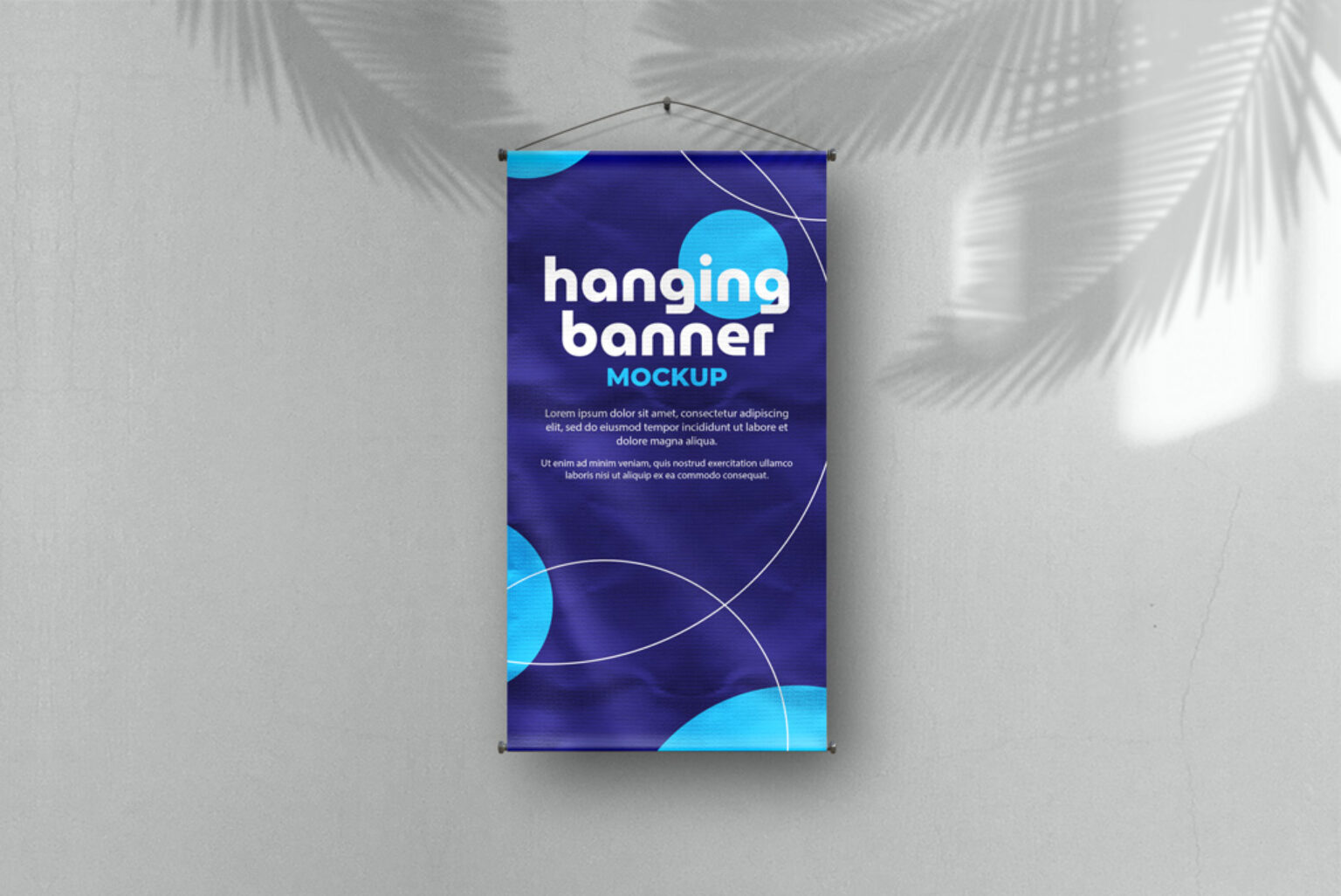 Download Hanging Banner Mockup | Mockup World