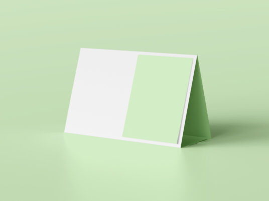 Desk Calendar (vertical / horizontal) Mockup Set - Mockup World