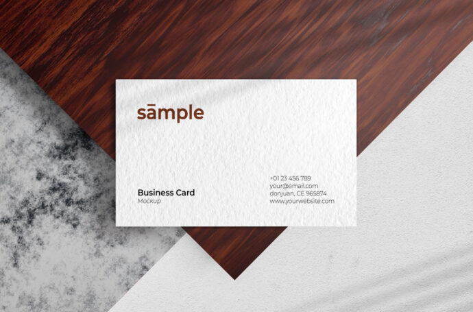 Envelope with Business Cards Mockup - Mockup World