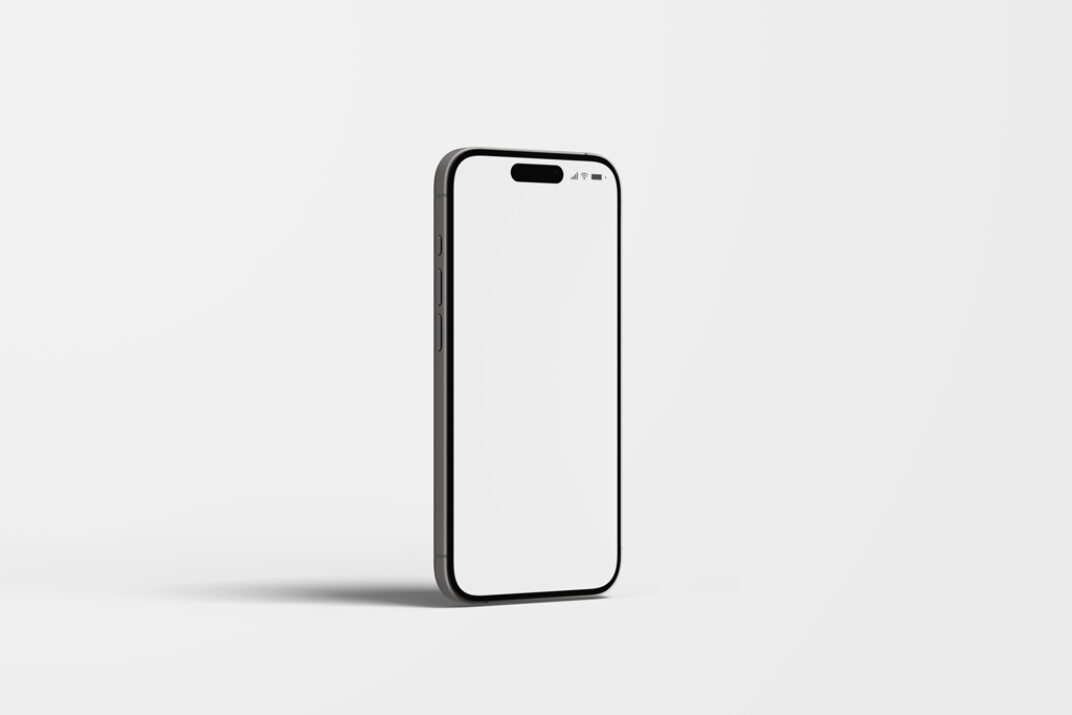 Standing IPhone 15 Pro Mockup Mockup World iphone-15-wallpaper-ixpap
